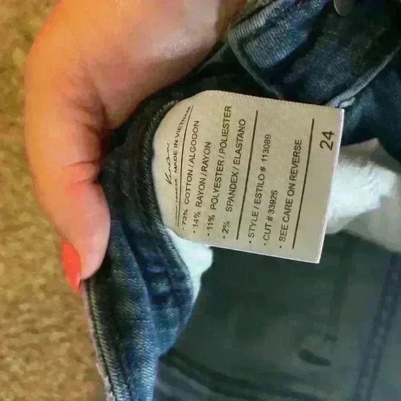 Women’s KANCAN jeans size 24 - Picture 3 of 4